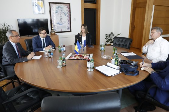 Deputy Speaker of the House of Representatives of PABiH, Dr. Denis Zvizdić, Held a Meeting with the Ambassador of the Arab Republic of Egypt to BiH